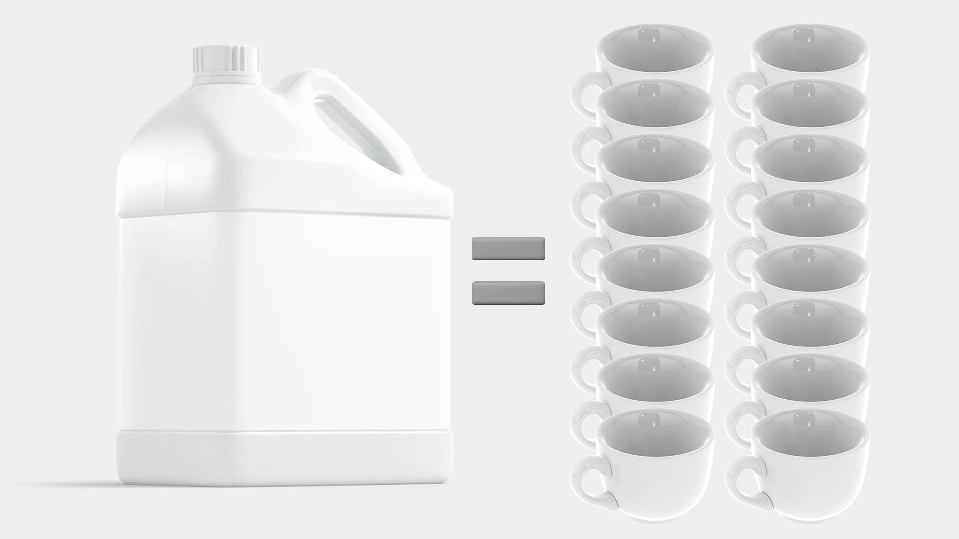 how many cups are in a gallon