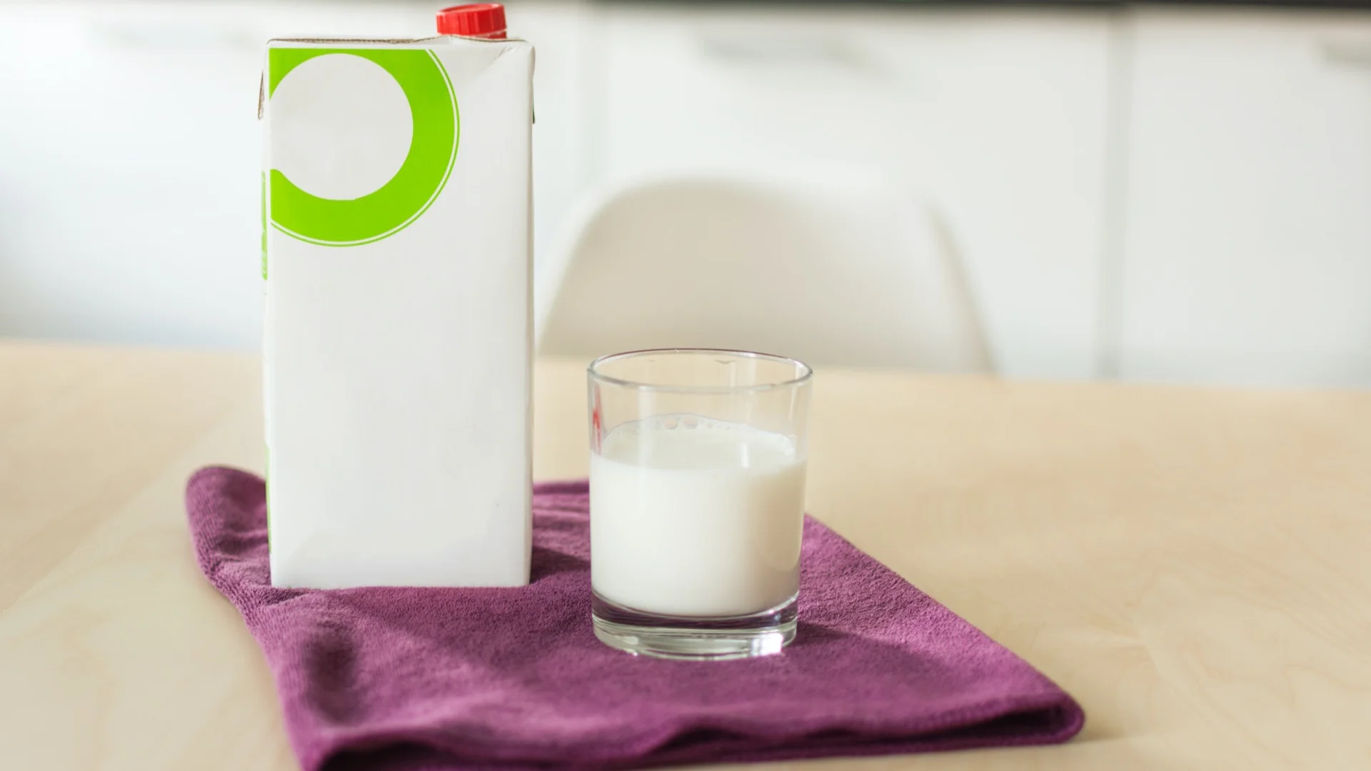 Milk in a recipe: 4 oz (approx. 120 ml)